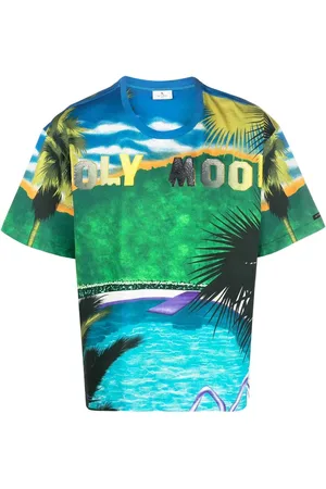 Etro Graphic-print short-sleeved T-shirt