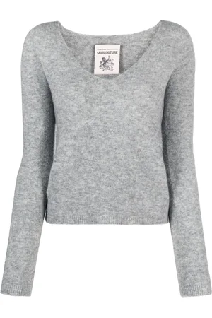 SEMICOUTURE Brushed knitted top