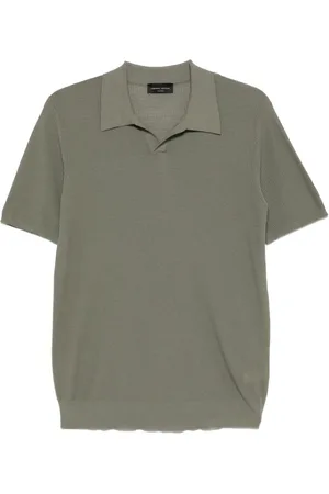 Roberto Collina Waffle-knit polo shirt