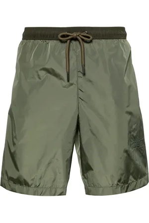Moncler Logo-print drawstring swim shorts