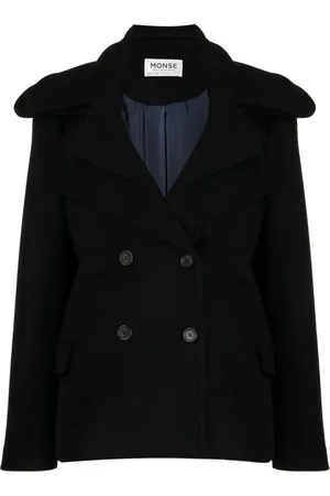 MONSE Double-collar double-breasted coat