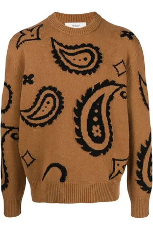 PRINGLE OF SCOTLAND Paisley motif wool jumper