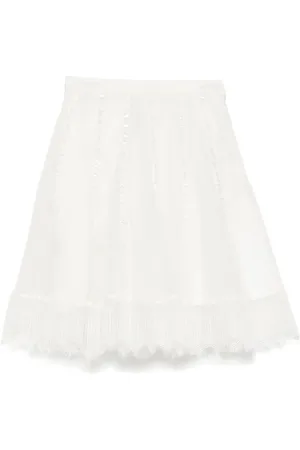 SHIATZY CHEN Lace mesh skirt