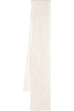 N.PEAL Ribbed-knit cashmere scarf