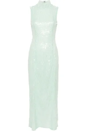 ROTATE Sequinned mesh dress