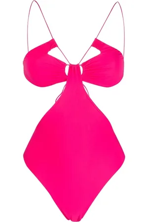Amazuìn Cut-out detailing strappy one-piece