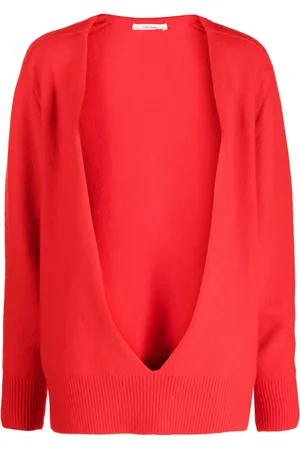 The Row Open-front cashmere jumper