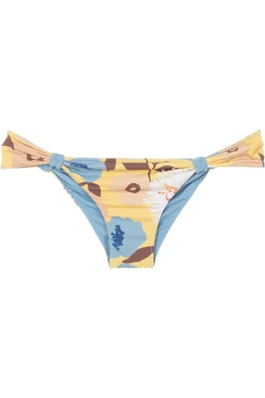 CLUBE BOSSA Rings floral-print bikini bottoms