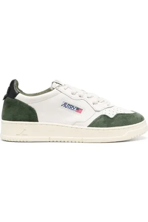 Autry Medalist panelled low-top sneakers