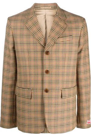 Kenzo Checked single-breasted blazer