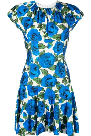 Serafini All-over floral print dress