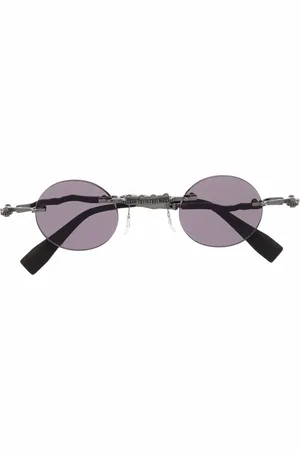 KUBORAUM Mask H42 round frame sunglasses
