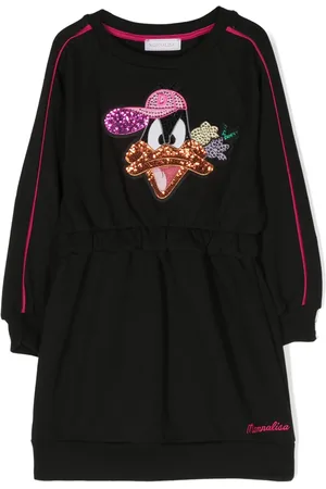 MONNALISA X Looney Tunes long-sleeved dress