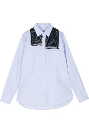 Kolor Layered poplin shirt