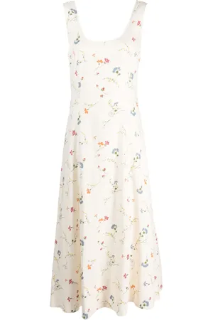 Ralph Lauren Floral-print linen dress