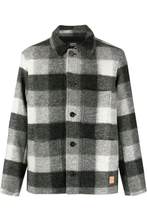 A.P.C. Checked shirt jacket
