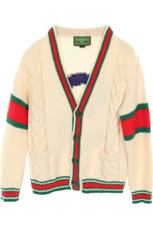 Gucci 2010s DIY ABCDEFGUCCI cardigan