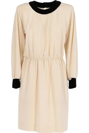 Saint Laurent 1980s wool dress