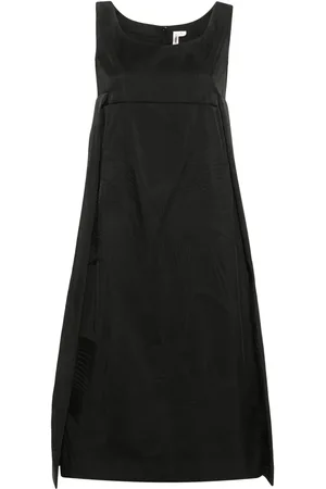 Comme des Garçons Patterned-jacquard sleeveless dress