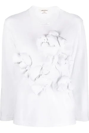 Comme des Garçons Appliqué-detail cotton T-Shirt