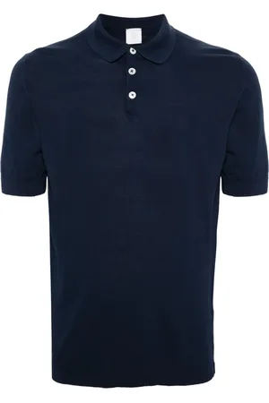 ELEVENTY Fine-knit cotton polo shirt