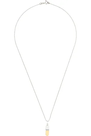TRUE ROCKS Small pill pendant necklace