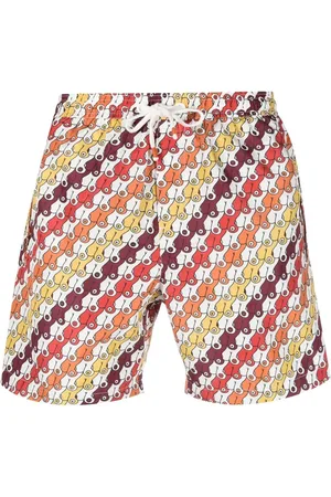 Reina Olga All-over print swim shorts