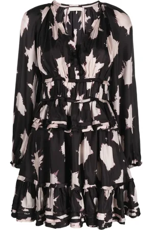 ULLA JOHNSON Emery tie-dye mini dress