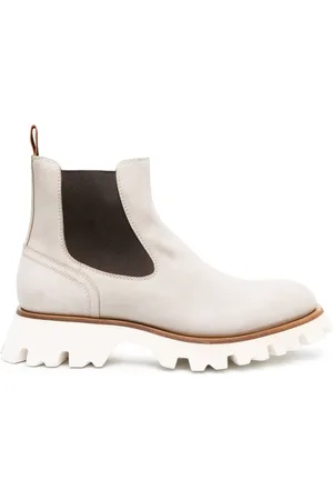 santoni Chunky suede Chelsea boots