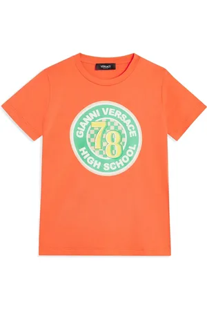 VERSACE Varsity logo-print T-shirt