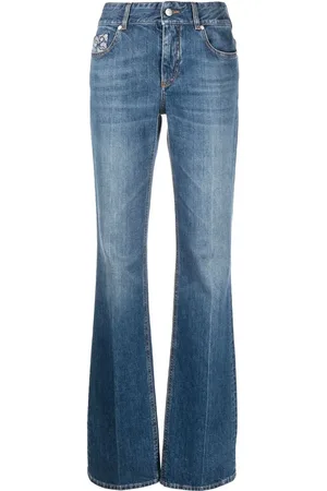 Stella McCartney High-rise straight-leg jeans
