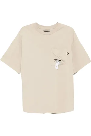 Musium Div. Patterned pocket T-shirt