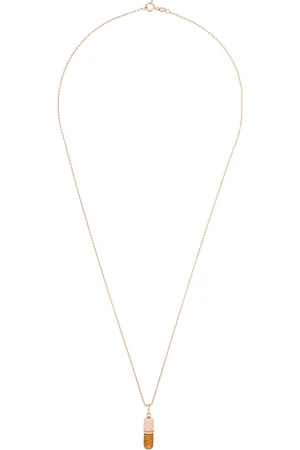 TRUE ROCKS Glitter Pill pendant necklace