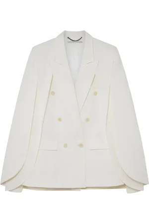 Stella McCartney Cape-style wool-blend blazer