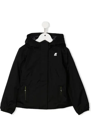 K-Way Logo-print zip-up padded jacket