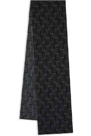 Salvatore Ferragamo Monogram-pattern scarf