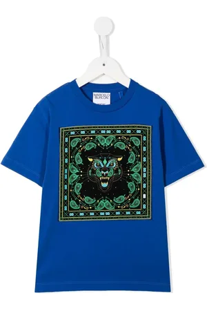 MARCELO BURLON Bandana Tiger printed T-shirt