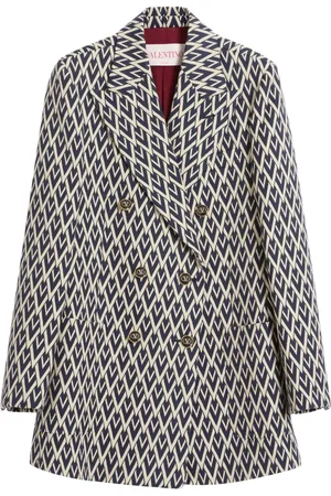 VALENTINO GARAVANI Toute La V jacquard blazer