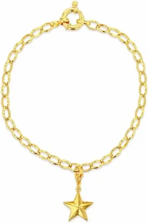 TRUE ROCKS Star chunky chain bracelet
