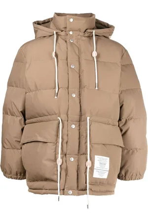 NEIGHBORHOOD Logo-patch padded jacket