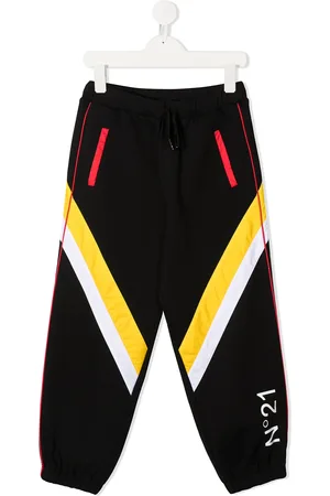 Nº21 Colour-block track pants
