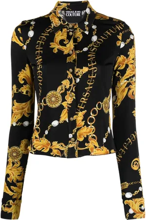 VERSACE Chain Couture long-sleeve shirt