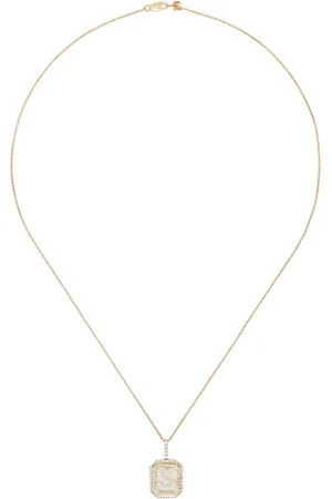 Mateo 14kt S initial necklace