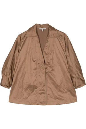 SHIATZY CHEN Knot-detail crinkled shirt