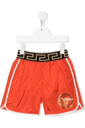 VERSACE Medusa Head-print swim shorts