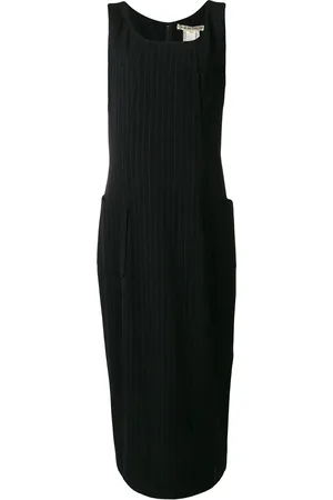 Comme des Garçons 1992 pinstriped midi dress