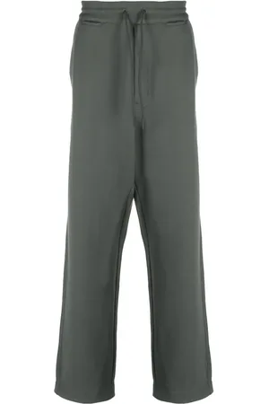 Y-3 Logo-patch organic cotton track pants