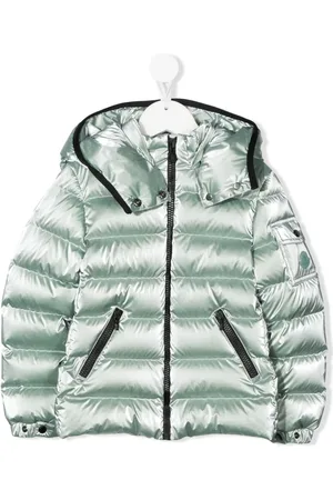 Moncler Metallic down-padded jacket