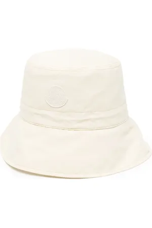 Moncler Logo-patch cotton bucket hat