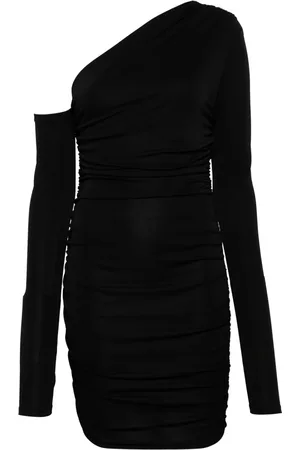 The Andamane Olimpia asymmetric minidress
